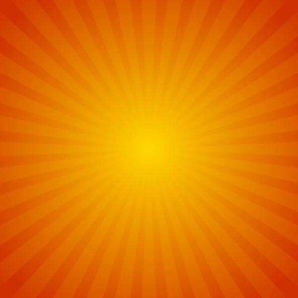 Kleurrijke starburst, sunburst achtergrond — Stockvector