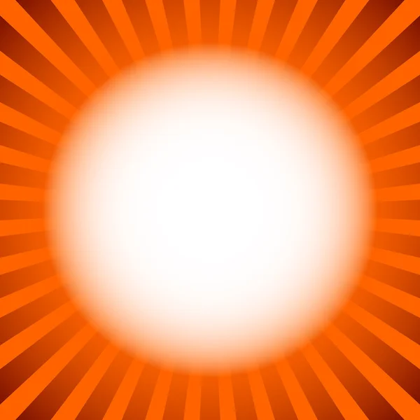 Kleurrijke starburst, sunburst achtergrond — Stockvector