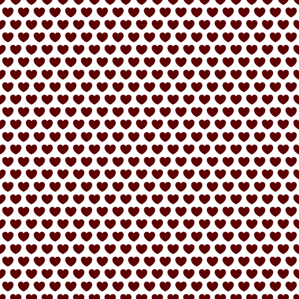 Formes de coeur motif sans couture — Image vectorielle