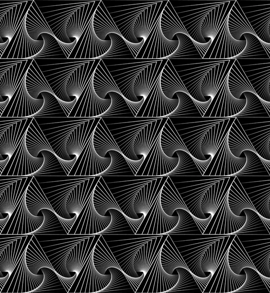 Triangle spirale motif abstrait — Image vectorielle