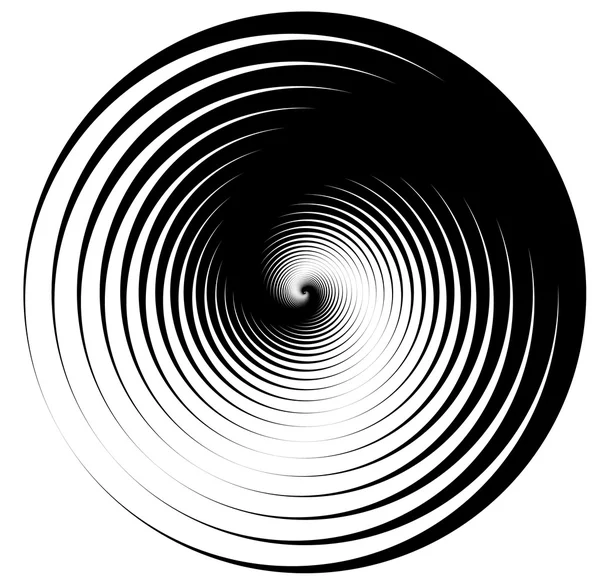 Abstracte vortex vorm — Stockvector