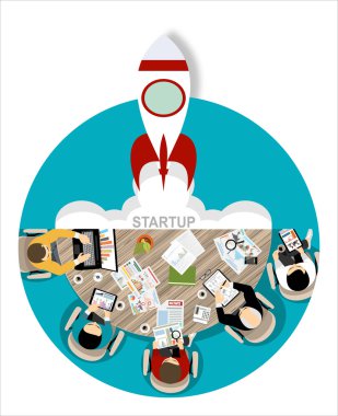 işe başlamak için kavram