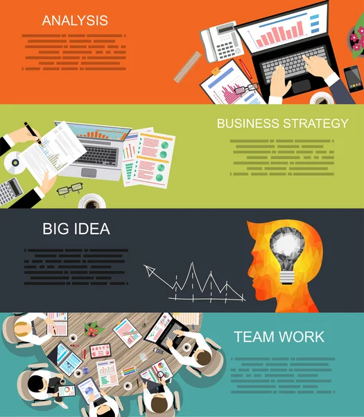 Concepts for business, finance, consulting, management