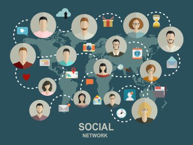 küresel sosyal ağ