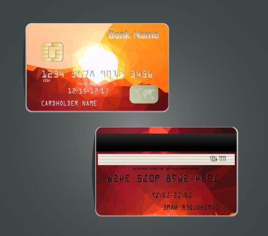 kredi kartı iki yüzü