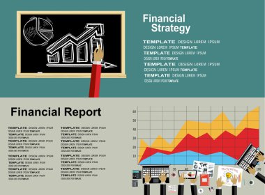 Business financial report and strategy