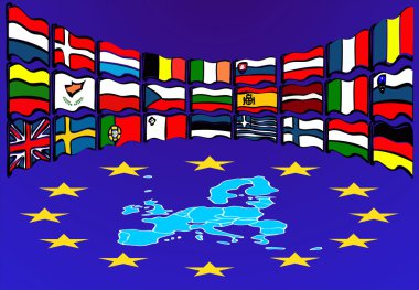 Avrupa Birliği ülke bayrakları