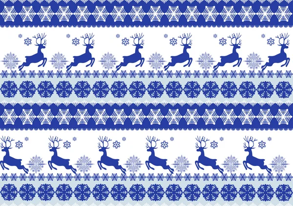 Geyikler ile Noel desen