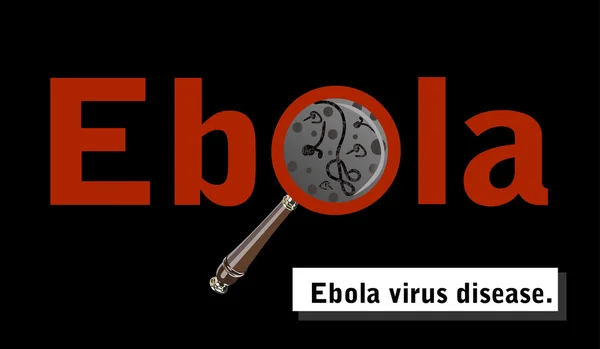 Maladie à virus Ebola — Image vectorielle