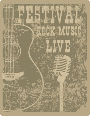 Rock yıldız Poster