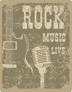 Rock yıldız Poster
