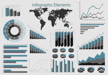 Dünya Haritası ve Bilgi Grafikleri