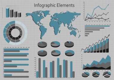 Dünya Haritası ve Bilgi Grafikleri
