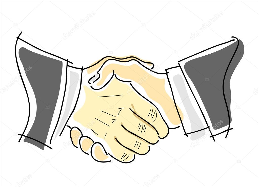 abstract Handshake  background