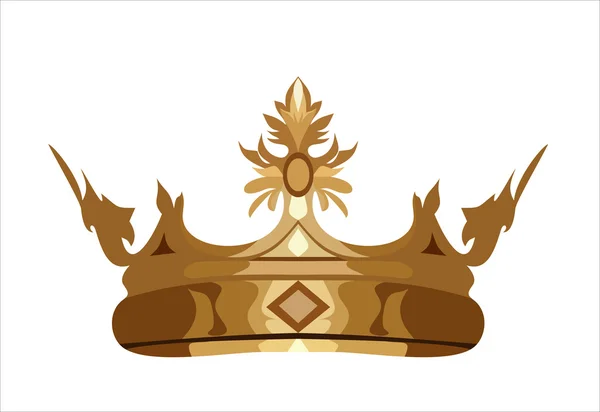 Abstract crown illustration — Stock Vector