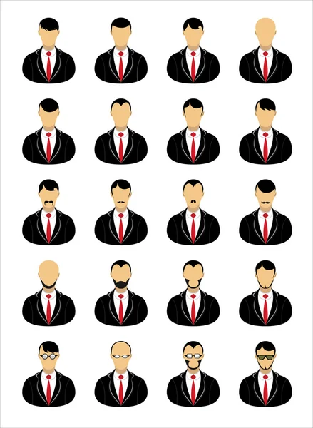 Abstrait homme d'affaires profession — Image vectorielle