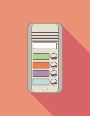 Dahili telefon zil paneli