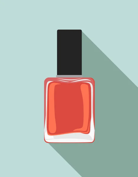 Colorful nail polish — Stock Vector
