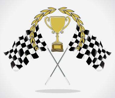 Altın Kupa ve bayrakları