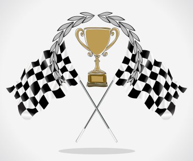 Altın Kupa ve bayrakları