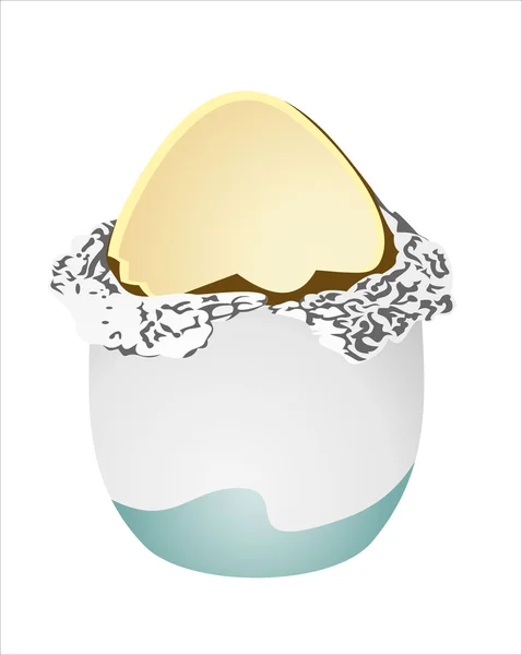 Abstraktní čokoládová vajíčka — Stockový vektor
