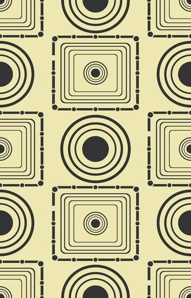 Patrón de azulejos retro — Vector de stock