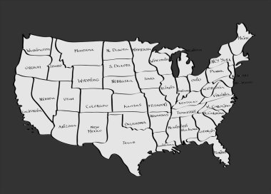 Birleşik Devletler Haritası