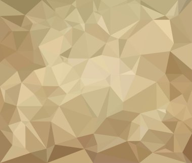 Kahverengi poligonal arka plan
