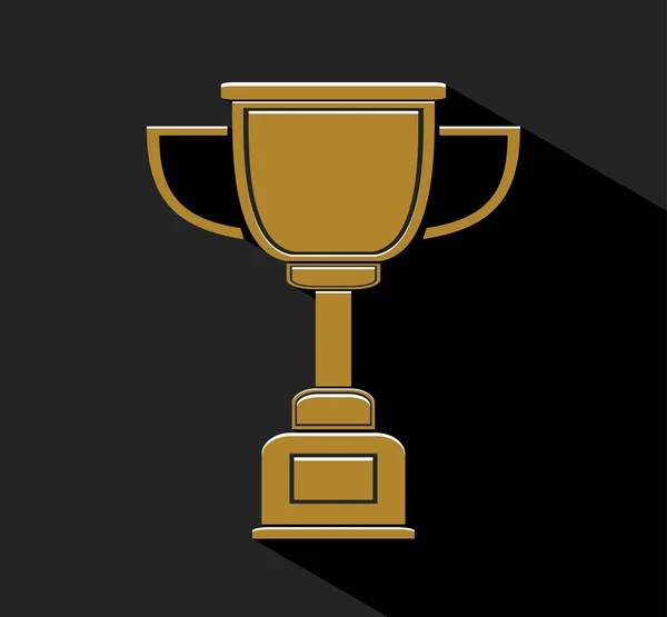 Icono Copa de Campeones — Vector de stock