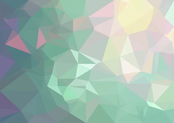 Fond polygonal abstrait coloré — Image vectorielle