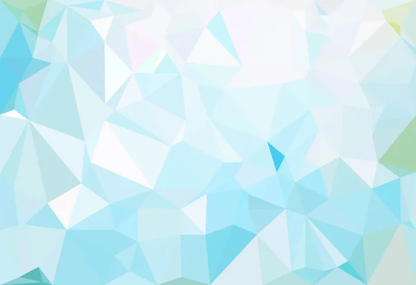 Azzurro astratto sfondo poligonale — Vettoriale Stock