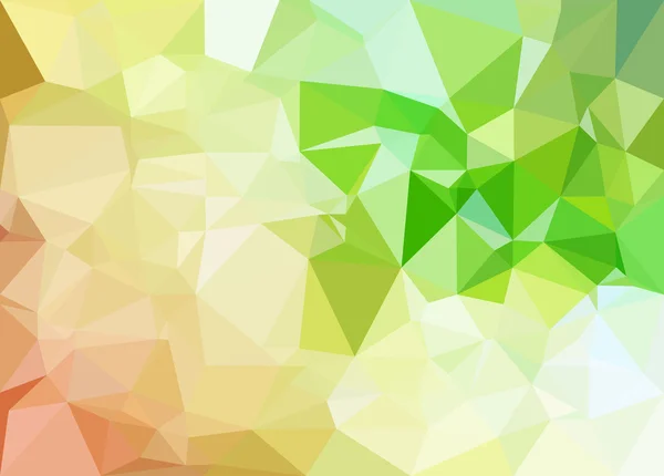Färgglada abstrakt polygonal bakgrund — Stock vektor