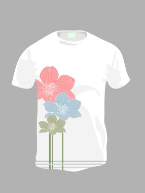 erkek t-shirt tasarım şablonu.