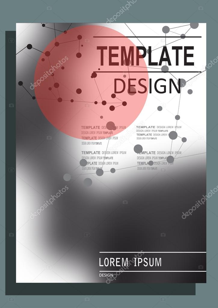Abstract molecule design  template layout