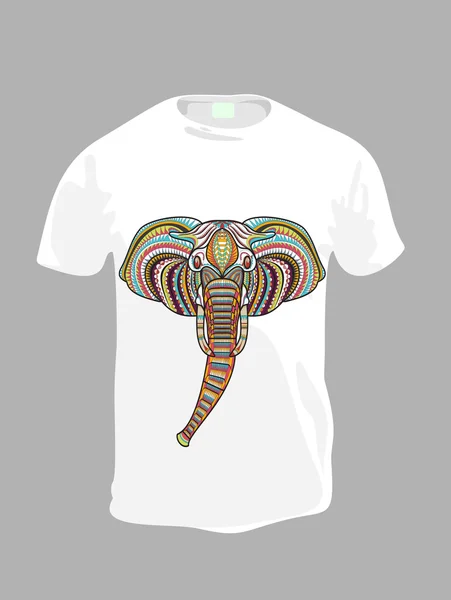 Modèle de conception de t-shirt pour homme . — Image vectorielle