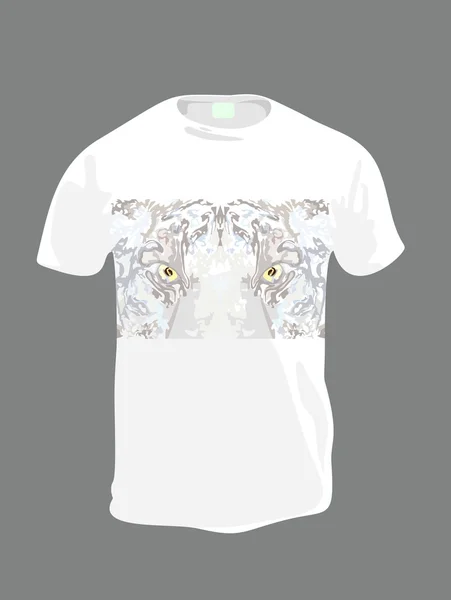 Modello di design t-shirt da uomo . — Vettoriale Stock