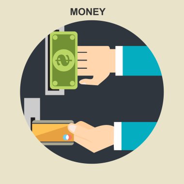 para düz tasarımı çizimi.