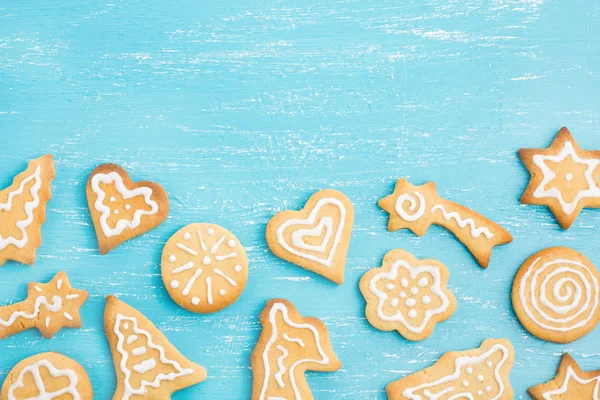 Galletas caseras de jengibre — Foto de Stock