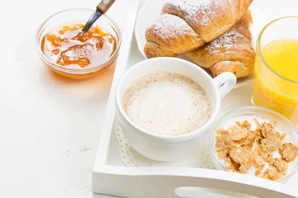 Colazione francese Immagine Stock