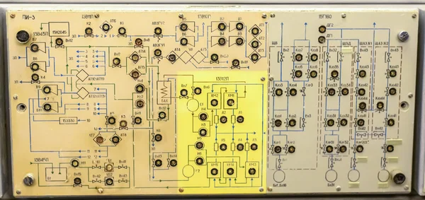 Control panel-áramkör — Stock Fotó