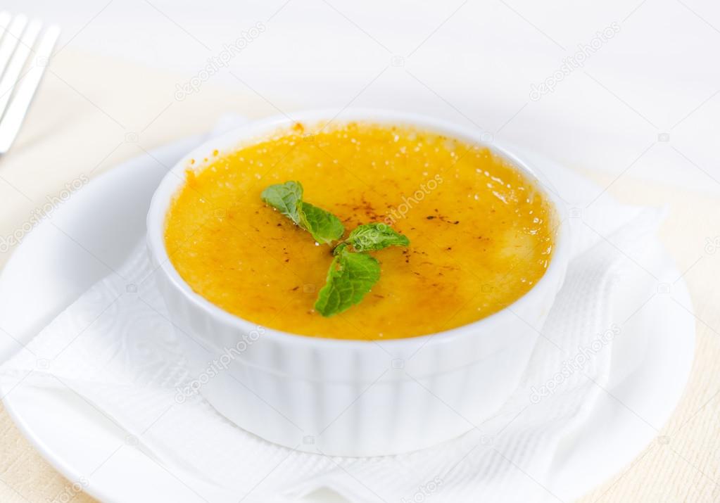 Bowl of autumn butternut soup