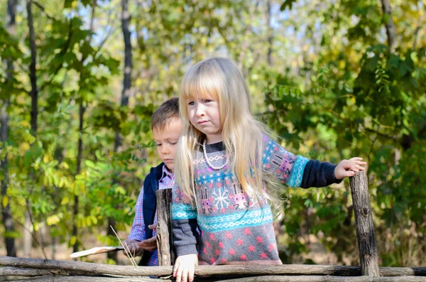 Žena, malování malebném Outdoors — Stock fotografie