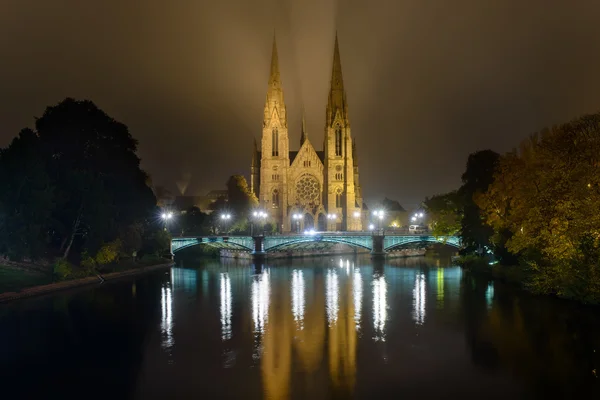 De kerk van St. Paul. Frankrijk Straatsburg — Stockfoto