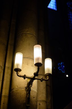 Vintage gaz lambaları şamdanlar Castle