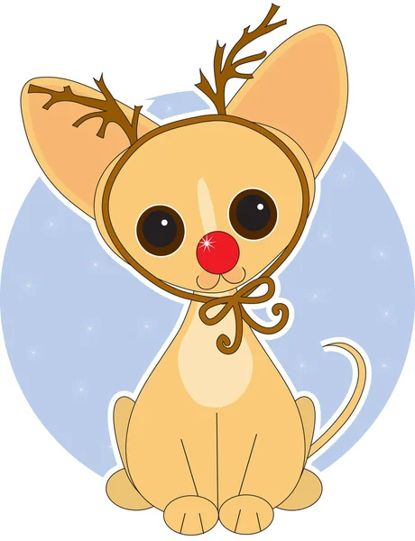 Holiday Chihuahua — Wektor stockowy