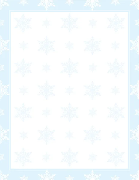 Snowflake pattern Background — Stock Vector