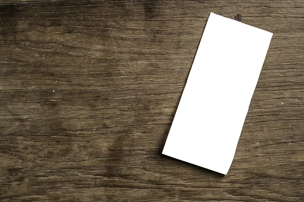 Not mockup şablonu ahşap tablo