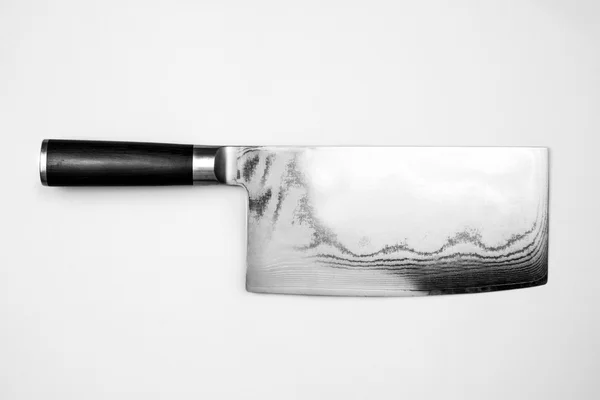 Steel kitchen knife — Stock Photo, Image