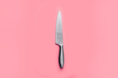 Paslanmaz çelik bıçak izole 