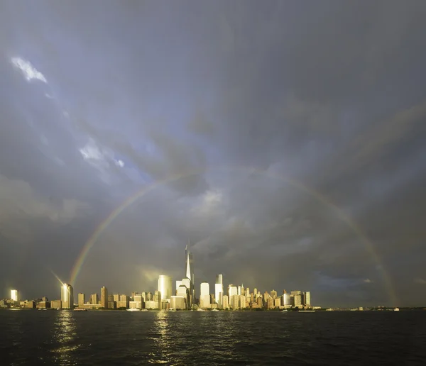 Arcobaleno su New York — Foto Stock